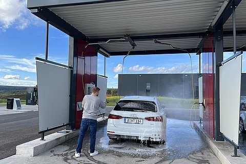 Self-Service Carwash Centre Lang, Altensteig - Germany, 