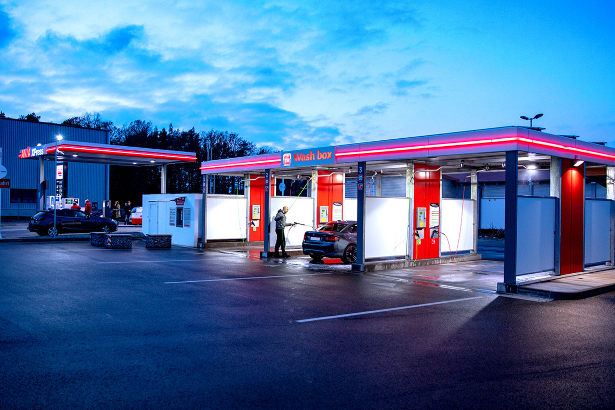 Car wash centres 